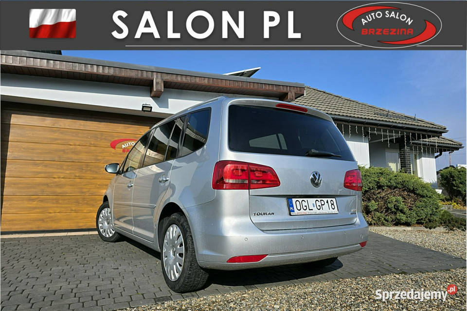 Volkswagen Touran hak nawigacja II 20102015 przyciemniane szyby Rydułtowy