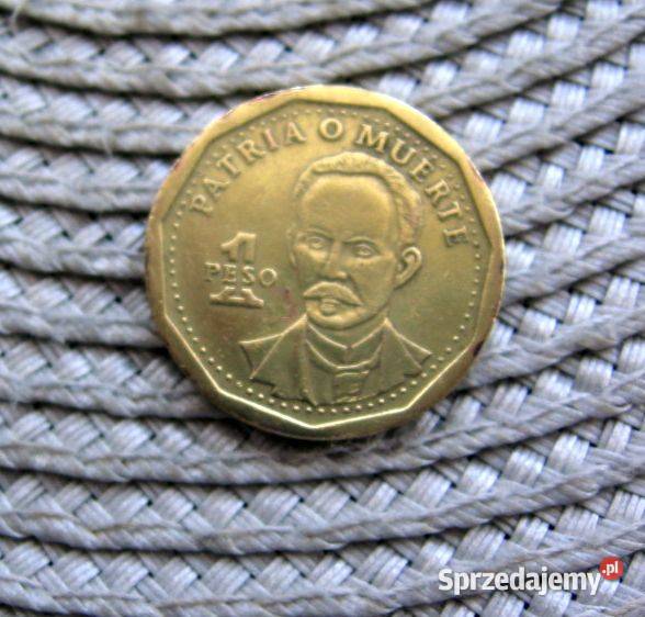 Kuba 1 Peso 2002r wielkopolskie Kalisz