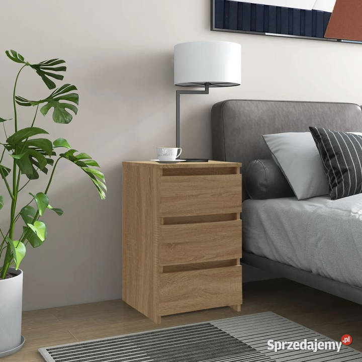 Szafka nocna dąb sonoma 40x35x625 materiał Warszawa