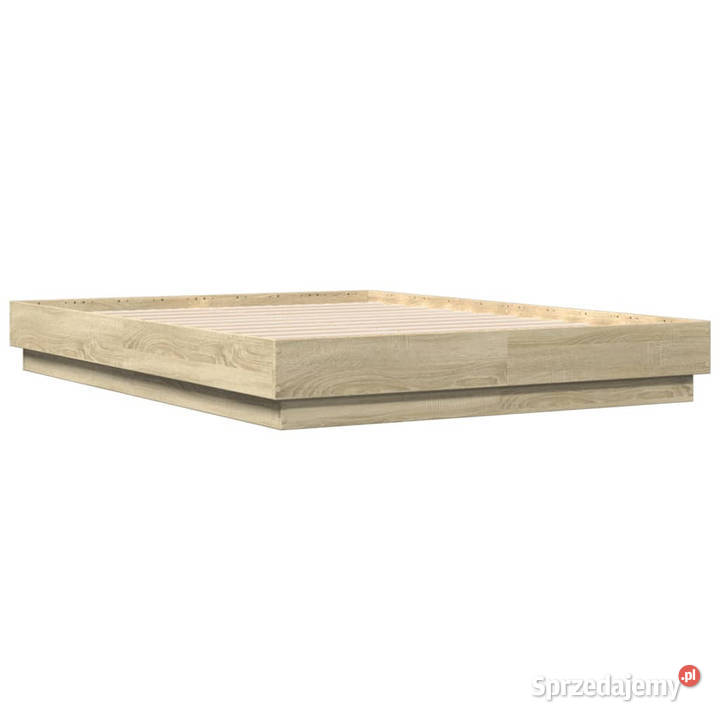 Rama łóżka z oświetleniem LED dąb sonoma 135x190 Warszawa sprzedam