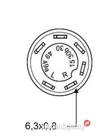 Przełącznik przyciskowy Stop okrągły czerwony małopolskie Kamionna sprzedam