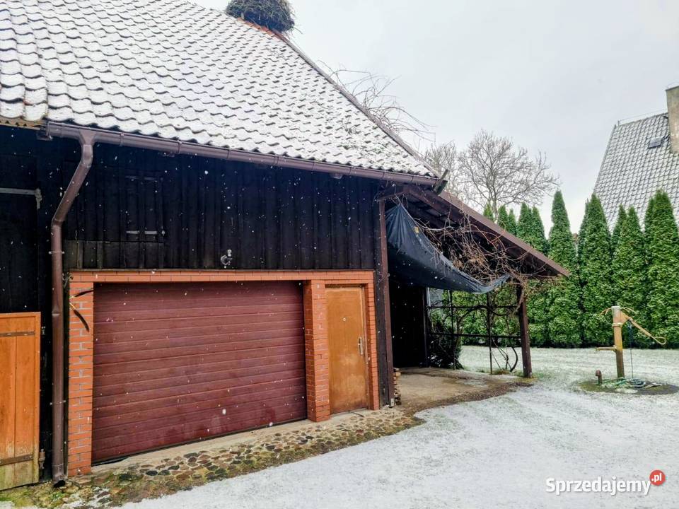Mieszkanie pół domu na Warmii 100m2 garaż 40m2 Bornity