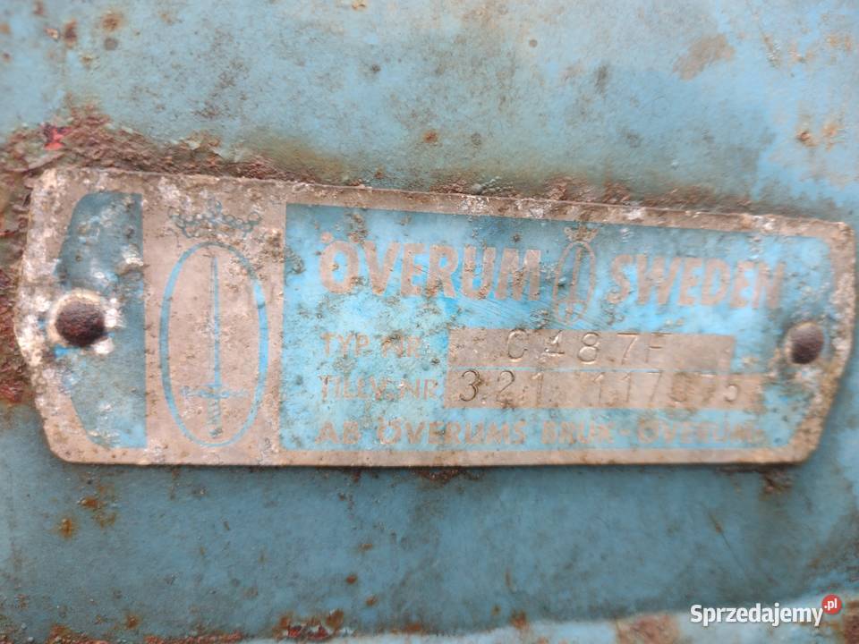 Pług 3 skibowy obrotowy kverneland model f super Sośno