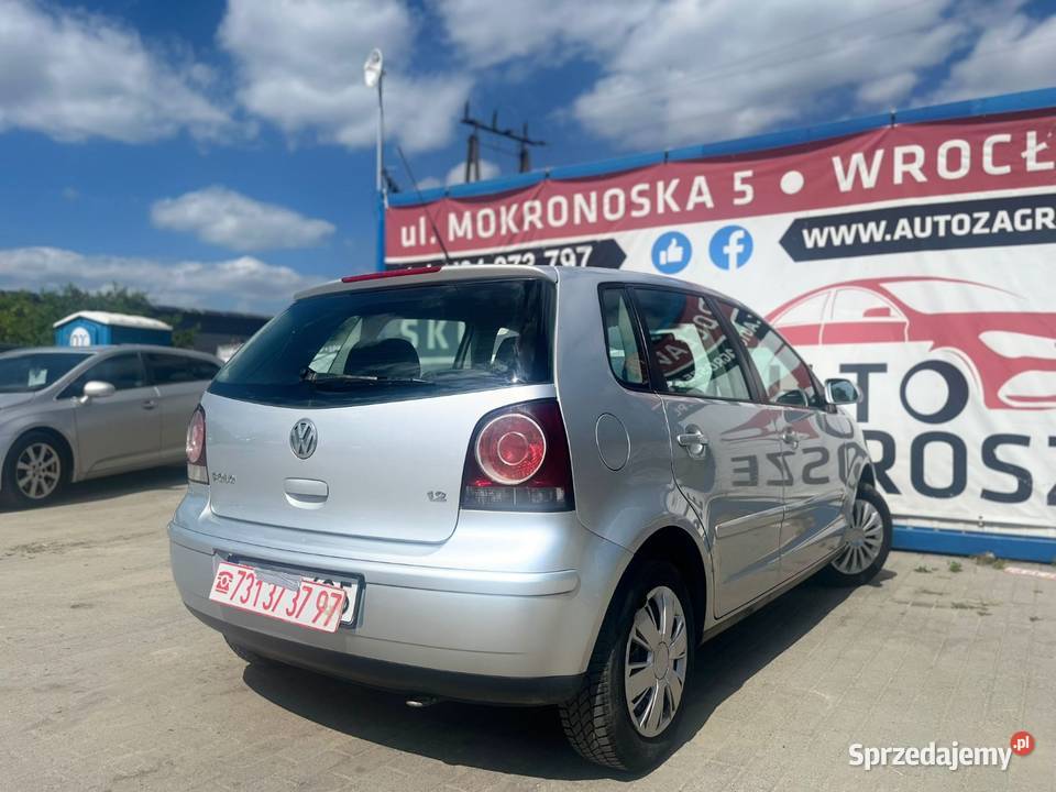 Volkswagen Polo 12 Benzyna 2007 Ekonomiczny VAT marża Wrocław