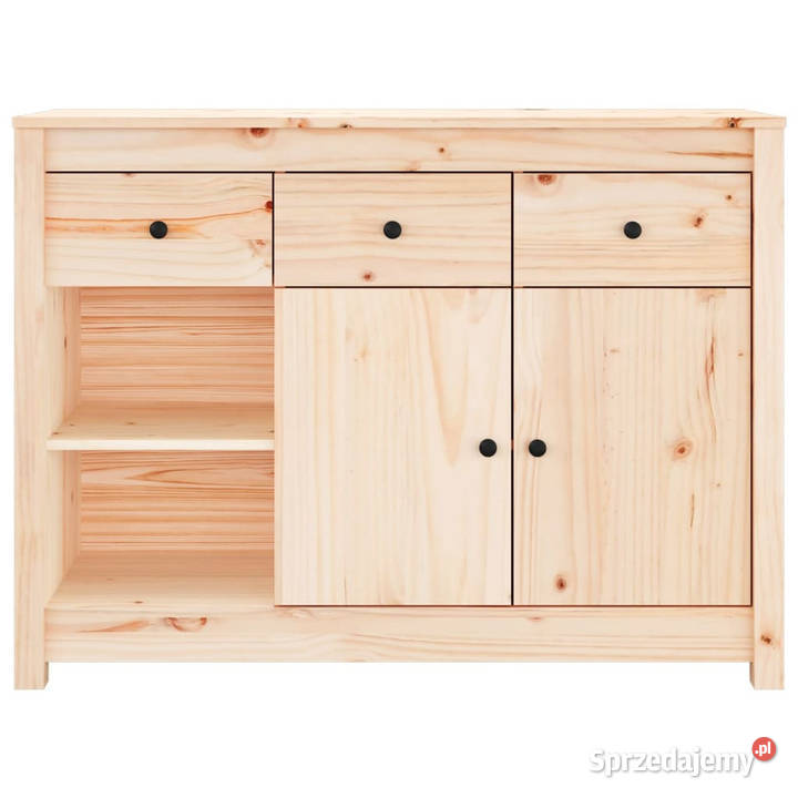Szafka 100x35x74 lite drewno sosnowe WM814554 mazowieckie Warszawa