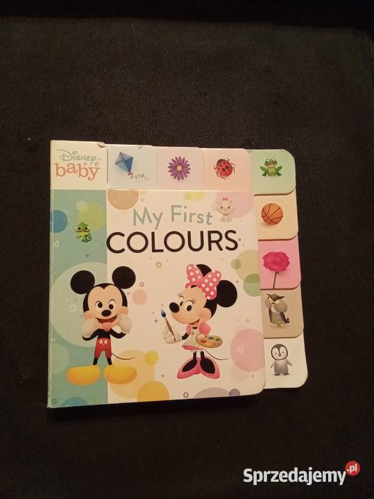 My first colours Disney angielsku Twarde kartki twarda
