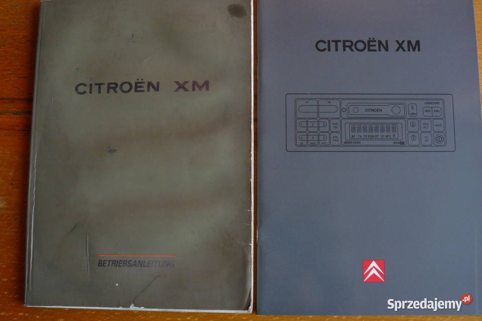 Citroen XM instrukcja obslugisystem audio Rzeszów
