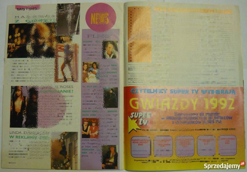 DZIEWCZYNA 2 LUTY 1993 PLAKAT WYMARZONY CHŁOPAK Rok wydania 1993 Warszawa