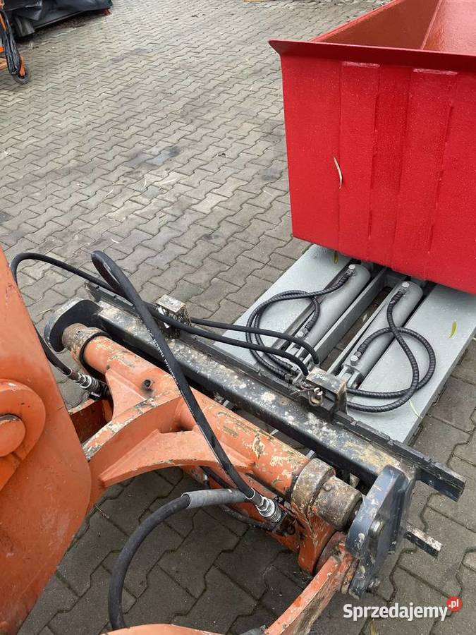 Koleba Kontener pojemnik hydrauliczny wózka Ślesin sprzedam