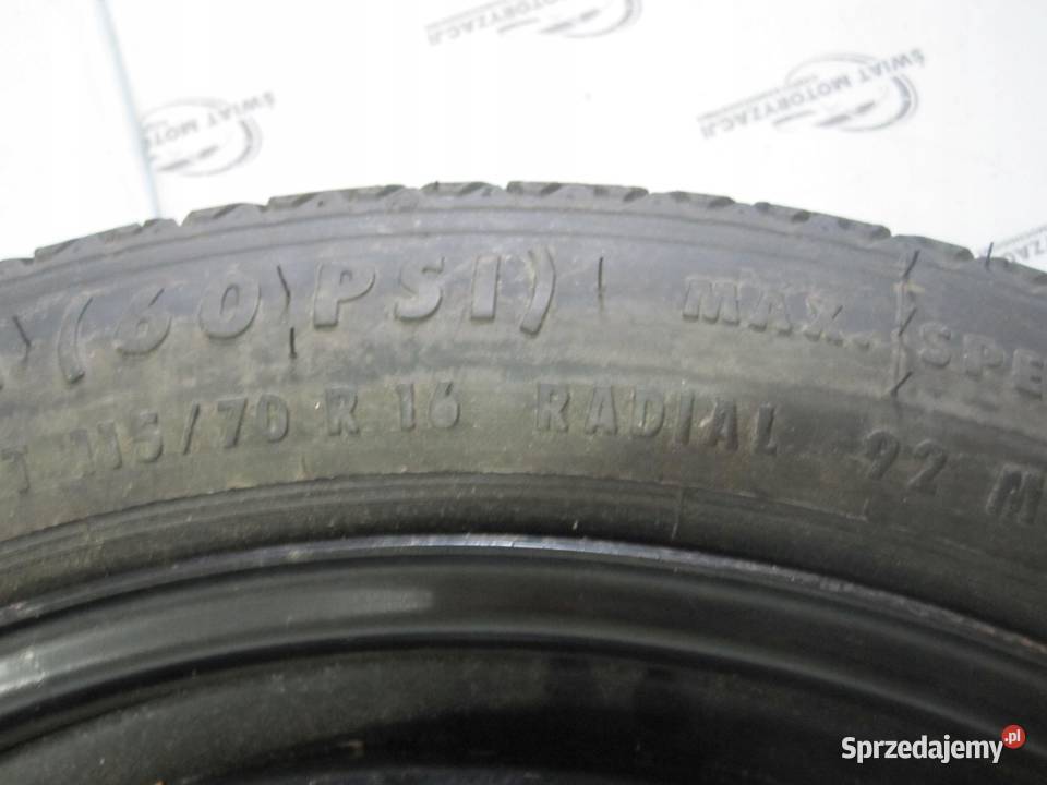 OPEL VECTRA C koło dojazdowe 1157016 92M 5x110