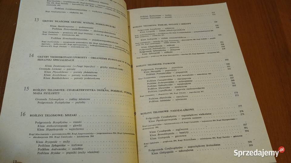 Botanika podręcznik Morfologia i Systematyka tradycyjny podręcznik pomorskie Gdańsk