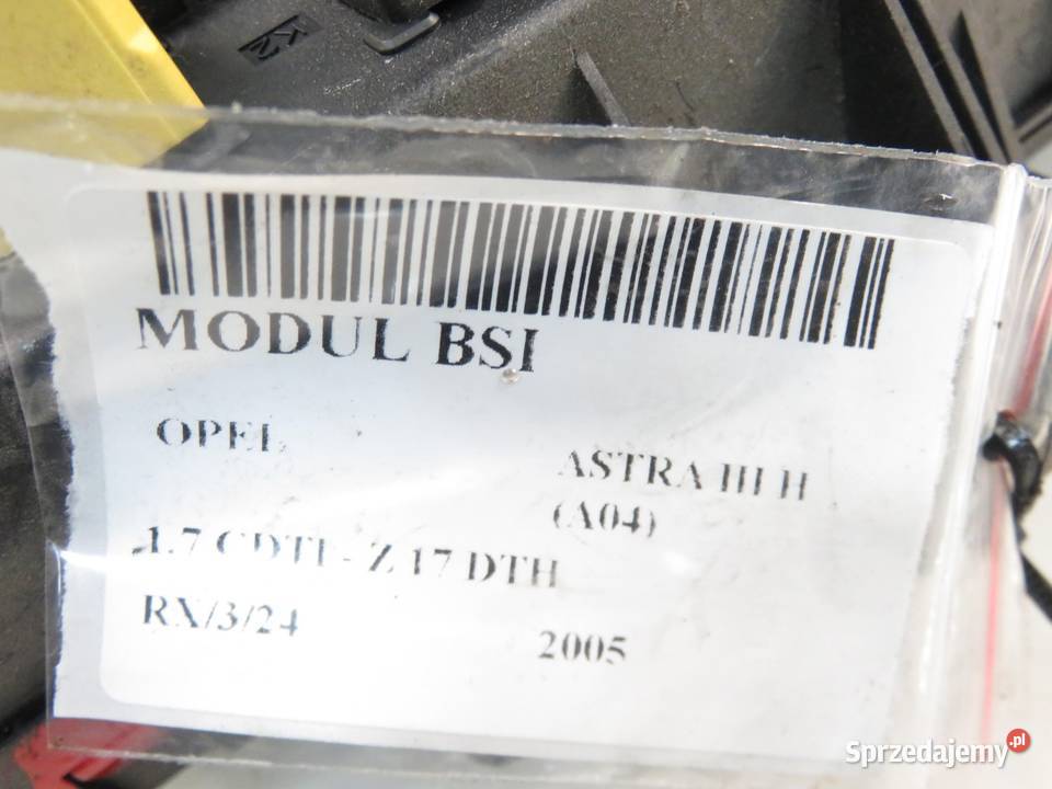 BSI OPEL ASTRA III H 17 CDTI 5DK008669 Skrzynki bezpieczników sprzedam