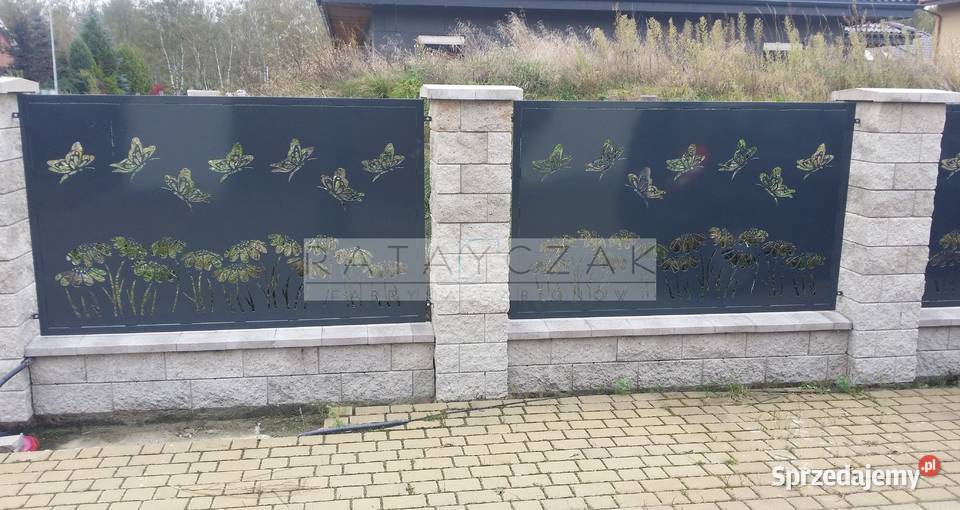 Ogrodzenie CNC Laserowe Nowoczesne Przęsła
