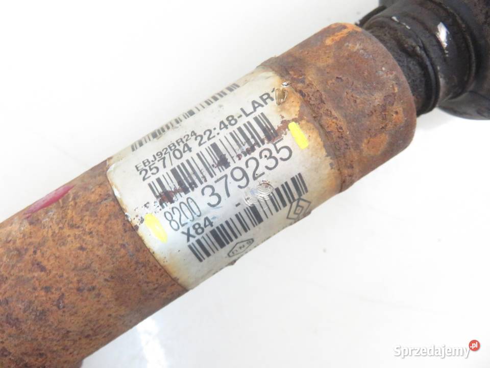 PÓŁOŚ PRAWA PRZEDNIA RENAULT MEGANE II 15 dCi osobowe