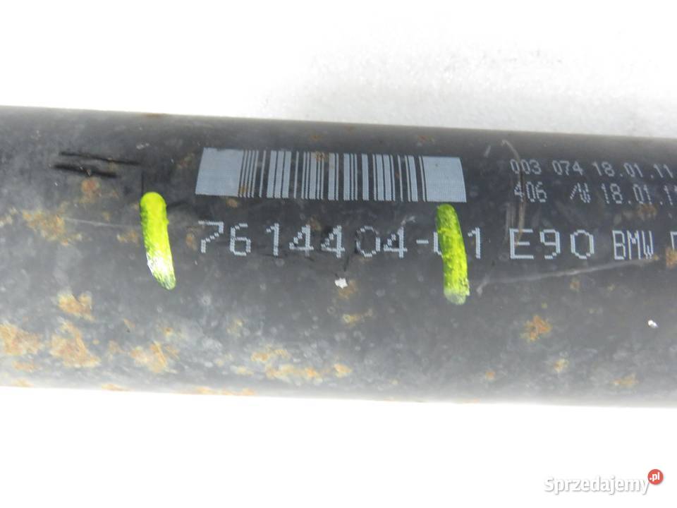 WAŁ NAPĘDOWY BMW X1 E84 sDrive 20 d 7614404 osobowe