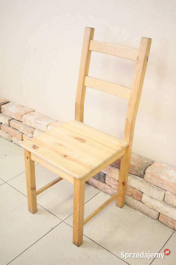 Drewniane krzesełka STOŁKI DO KUCHNI Pszczyna