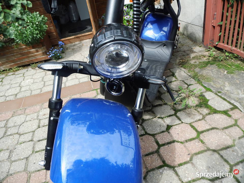 Skuter motorower elektryczny Zarejestrowany Radzewice