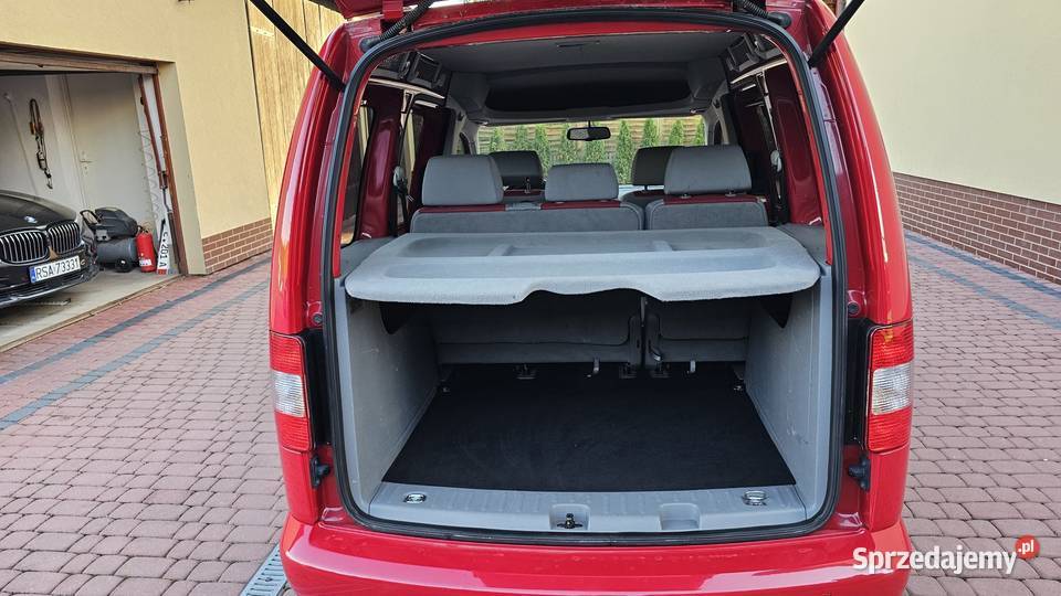 Volkswagen Caddy III 14 80 2008r 5 osobowy klima benzyna sprzedam