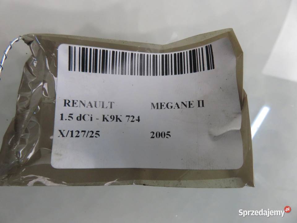 RURA INTERCOOLERA MEGANE II 15 dCi 8200527670 osobowe