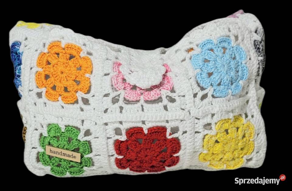Torebka letnia plażowa ręcznie wykonana Dla kobiet Krzywaczka