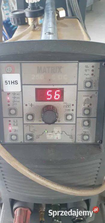 Zestaw spawalniczy Matrix 250ACDC z chłodnicą sprzedam