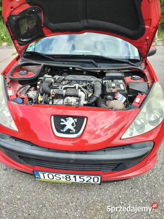 Peugeot 206 Rok produkcji 2011 Nietulisko Małe