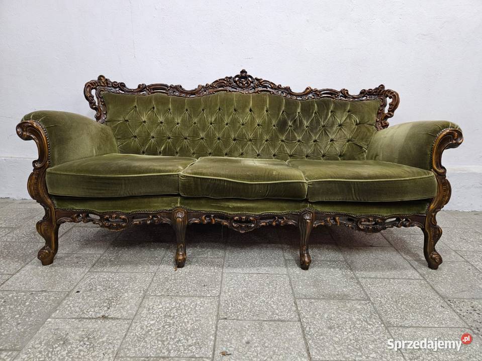 Ludwikowski komplet wypoczynkowy sofa 2 fotele