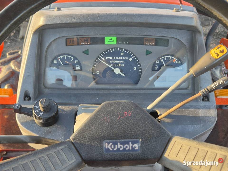 Traktorek KUBOTA GL200D 20 44 Wspomaganie Wspomaganie kierownicy dolnośląskie Małuszyn
