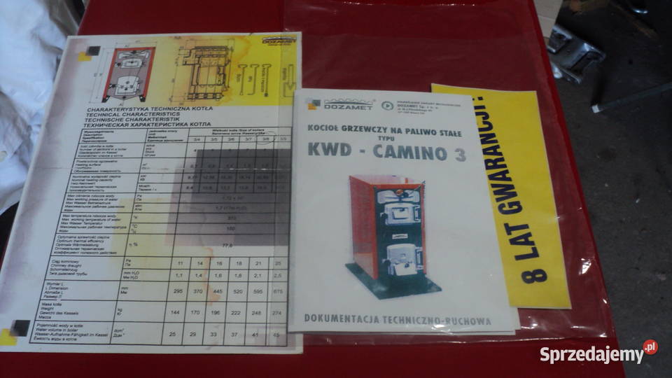 Piec DozametCamino KWD 38 2005r