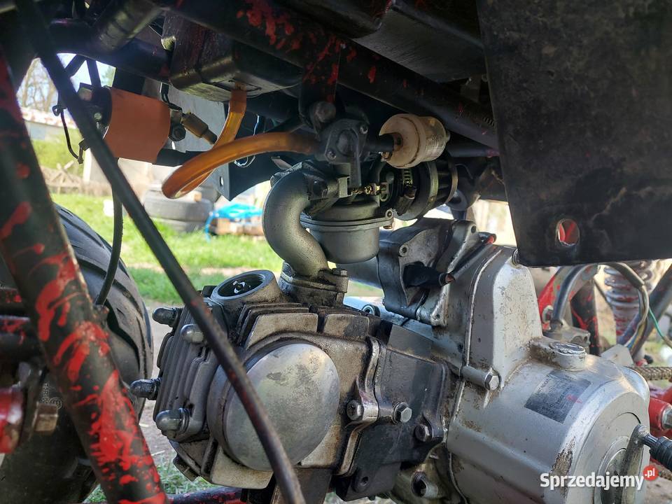 Quad 124cc bez elektroniki i z tłokiem do zmiany Cecenowo