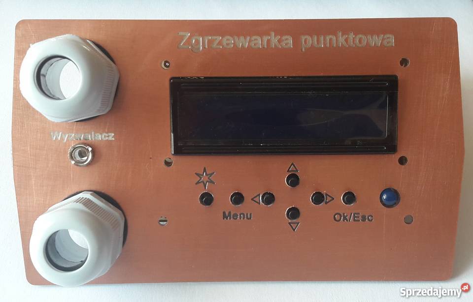 Mikroprocesorowy sterownik zgrzewarki Czarne sprzedam