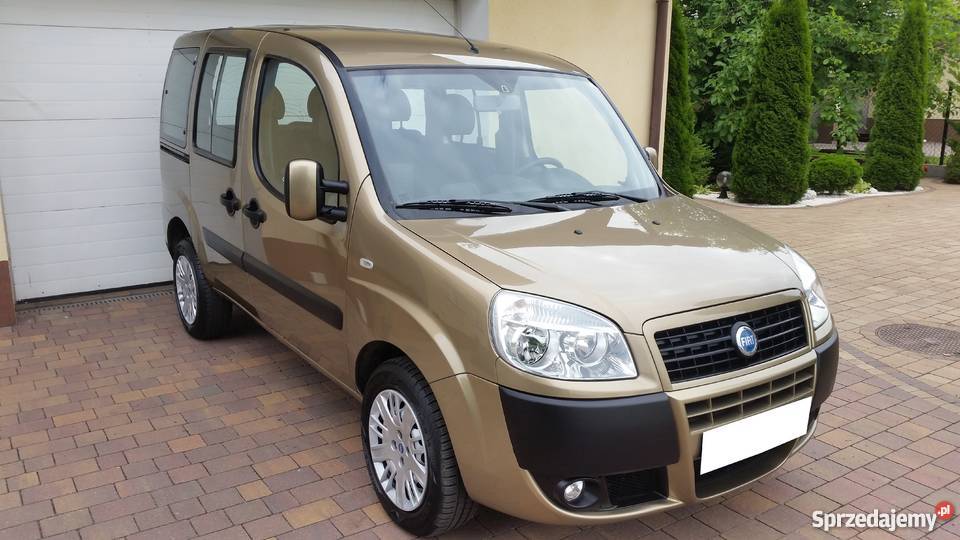 Fiat Doblo 13 MJTD 85 95 klima SUPER STAN wspomaganie kierownicy mazowieckie