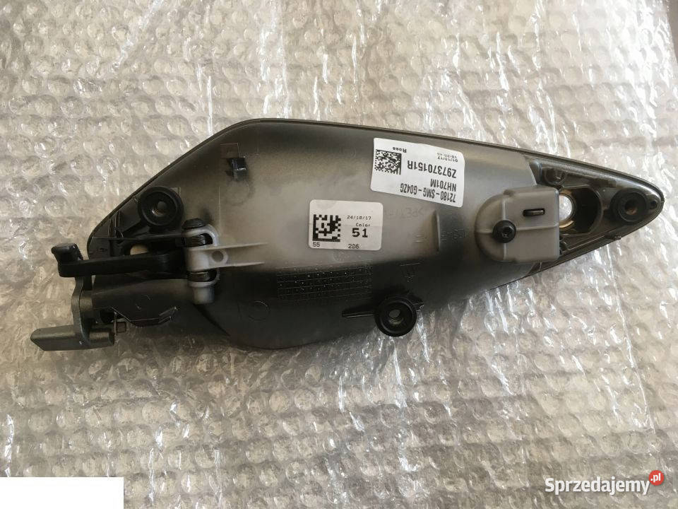 HONDA CIVIC UFO VIII 2007 KLAMKA LEWA EUROPA osobowe Kozubszczyzna