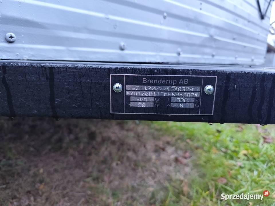Przyczepka samochodowa świętokrzyskie Busko-Zdrój