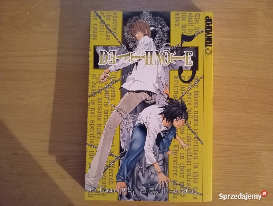 Death Note manga tom 15 jniemiecki miękka Warszawa