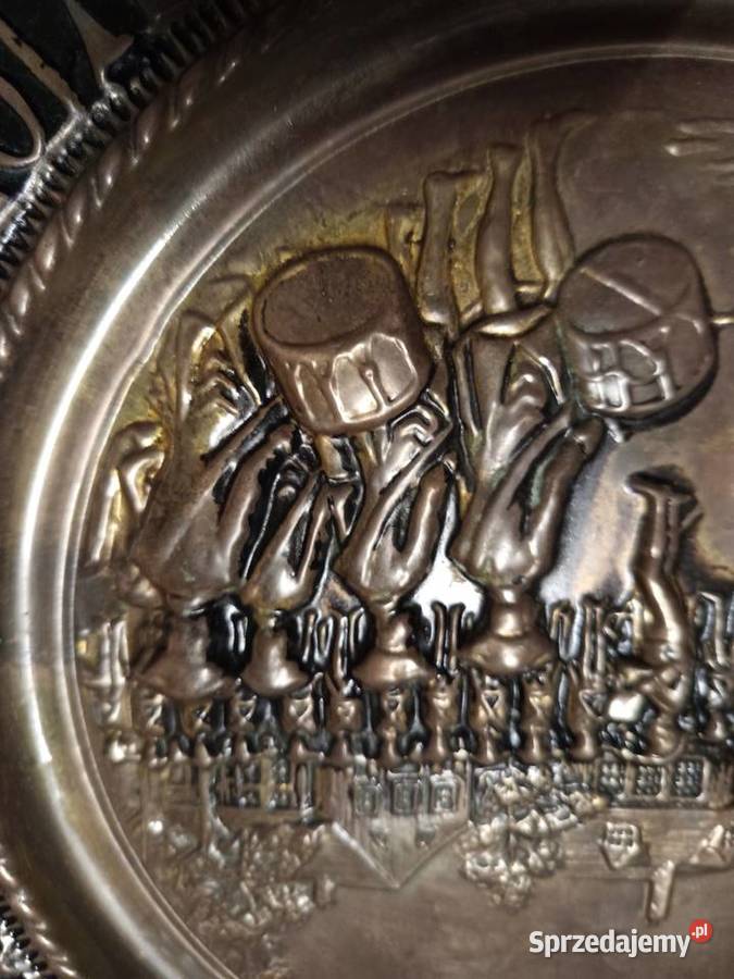 Deklaracja Niepodległośći z 1776r na miedzianym mazowieckie Warszawa