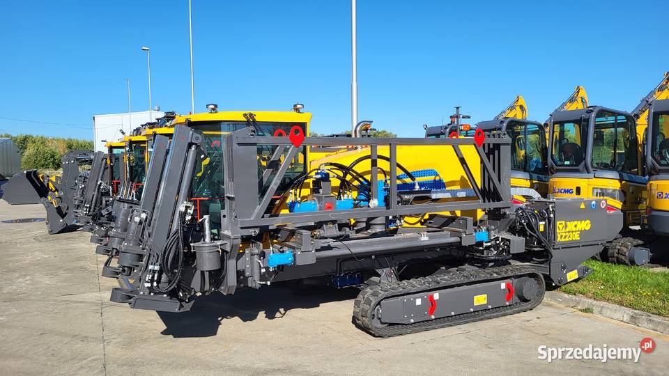 Wiertnica XCMG XZ230 przewierty sterowane Opole