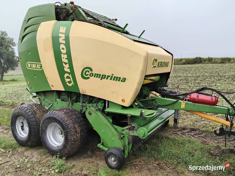 Krone Comprima V180XC Tandem Noże Brzozie
