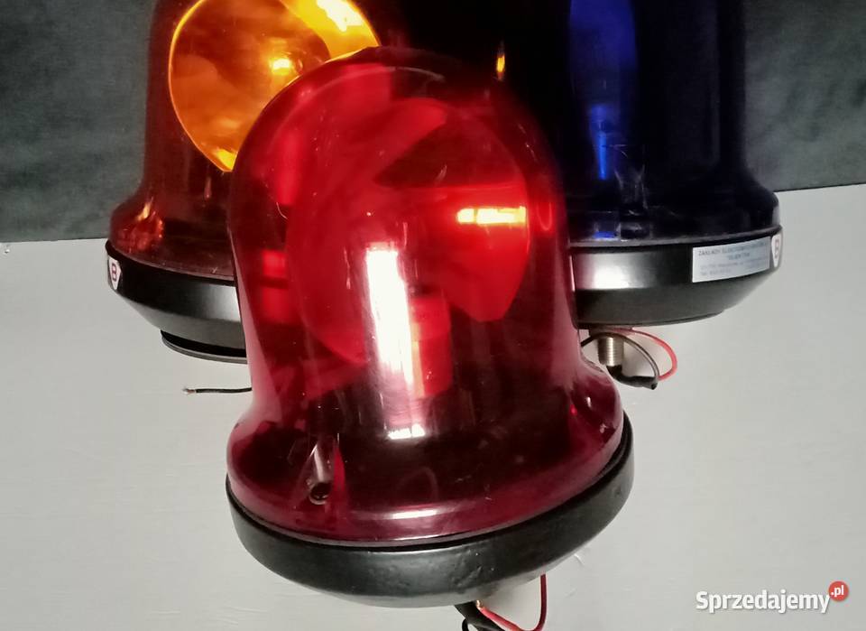 Lampa LBO10 Elektra kogut PRL 3 koguty milicja Gliwice