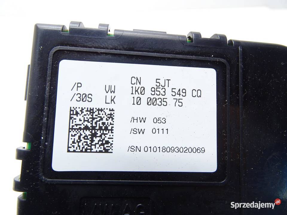 MODUŁ STEROWNIK CZUJNIK KĄTA SKRĘTU 1K0953549CQ