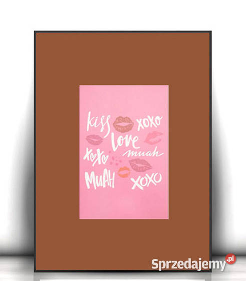 boho plakat A4 maly plakat do domu love plakat Bydgoszcz