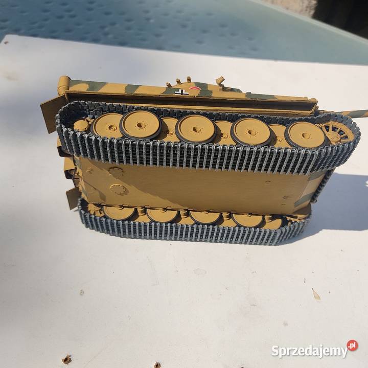 Model czołgu Tygrys Pzkfz VIskala135 kujawsko-pomorskie Inowrocław