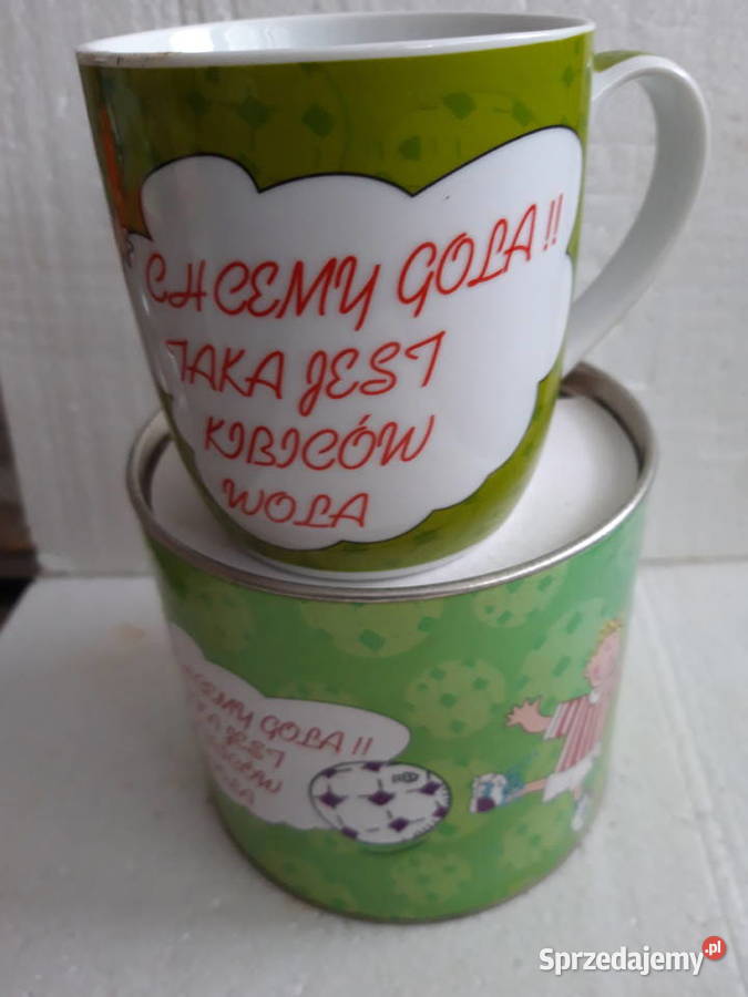 kubek kibica w pudełku prezentowym Warszawa