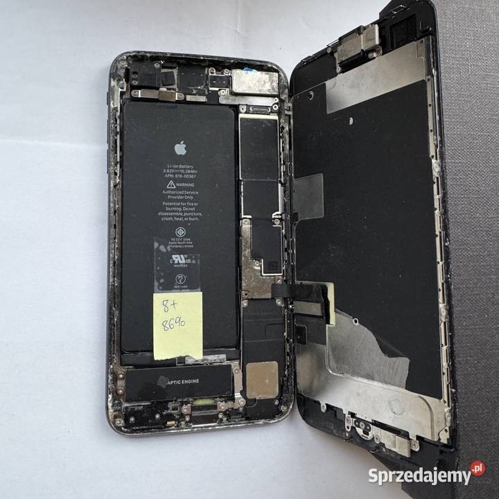 iPhone 8 Plus 64GB Space Gray iCloud Uszkodzony Apple / iPhone mazowieckie Warszawa