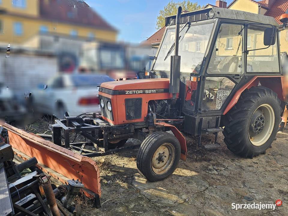 Zetor 5211 z pługiemakcja zima Faktura VAT Koszalin sprzedam