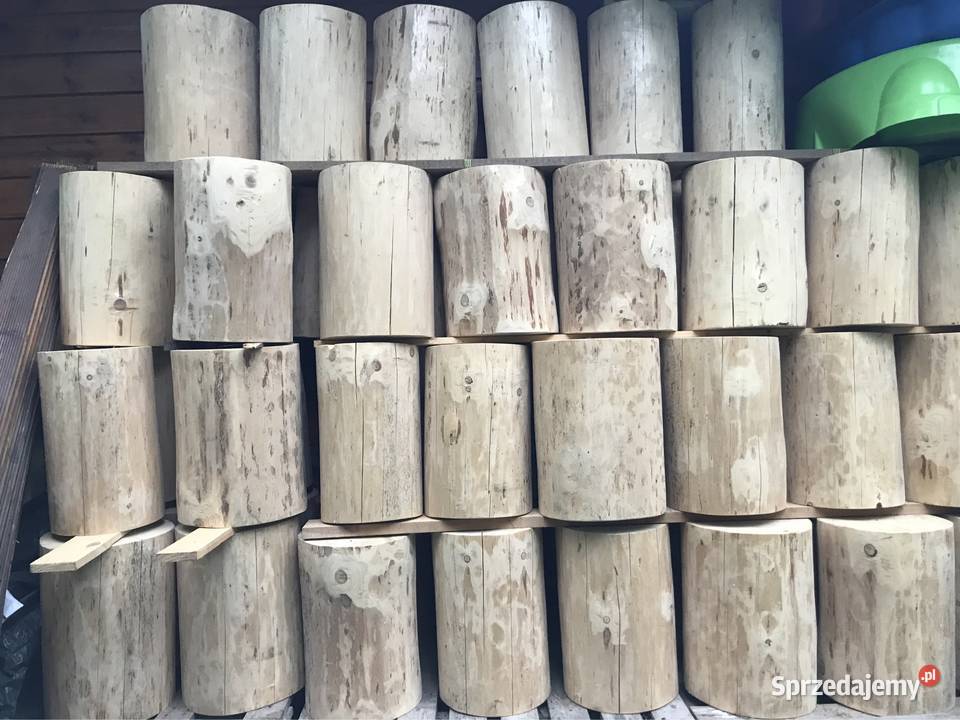 Pienki ozdobne drewniane pniaczki pniaki Dekoracje i ozdoby Kraków