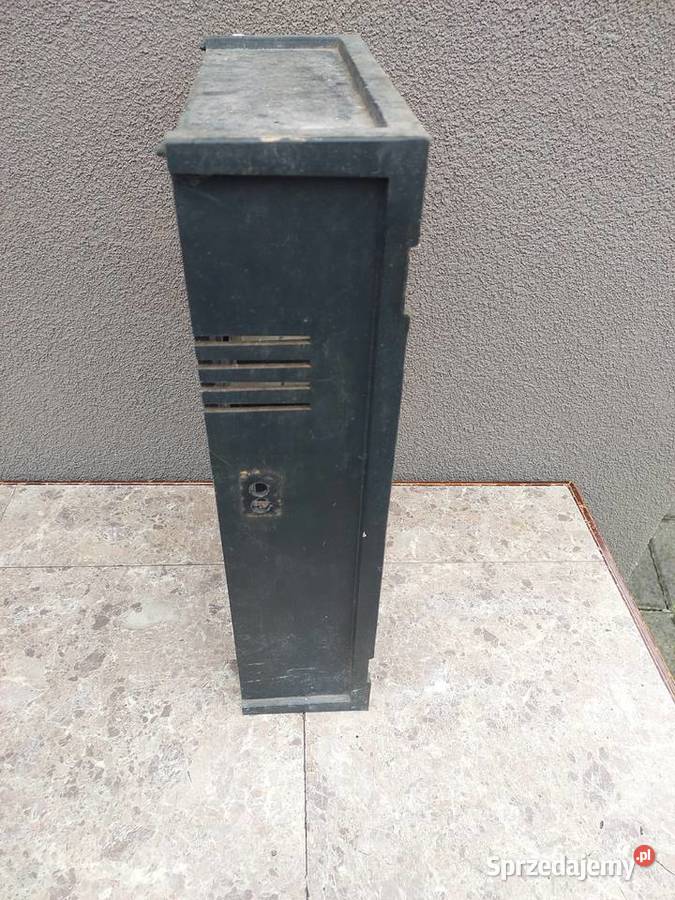 661 Skrzynia obudowa starego zegara Metron całe