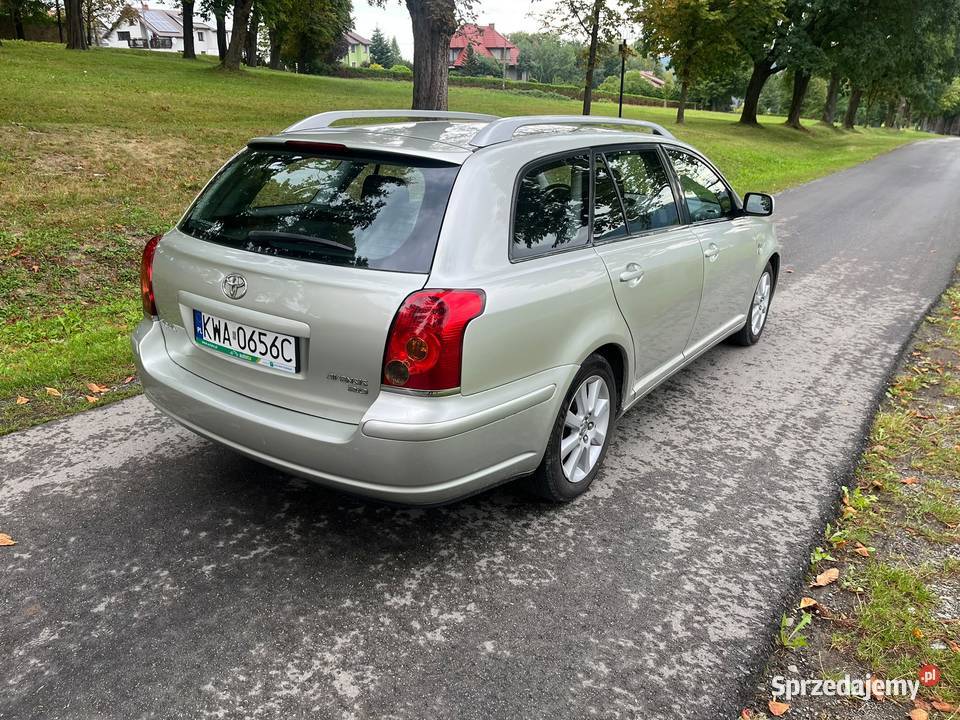 Toyota Avensis II 20 D4D małopolskie Kalwaria Zebrzydowska