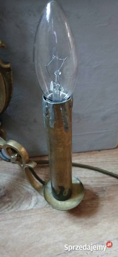 Stary kinkiet ścienny Kraków