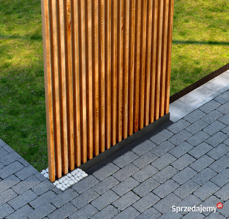 Imitacja drewna profile elewacyjne aluminiowe Okładziny elewacyjne wielkopolskie Kalisz